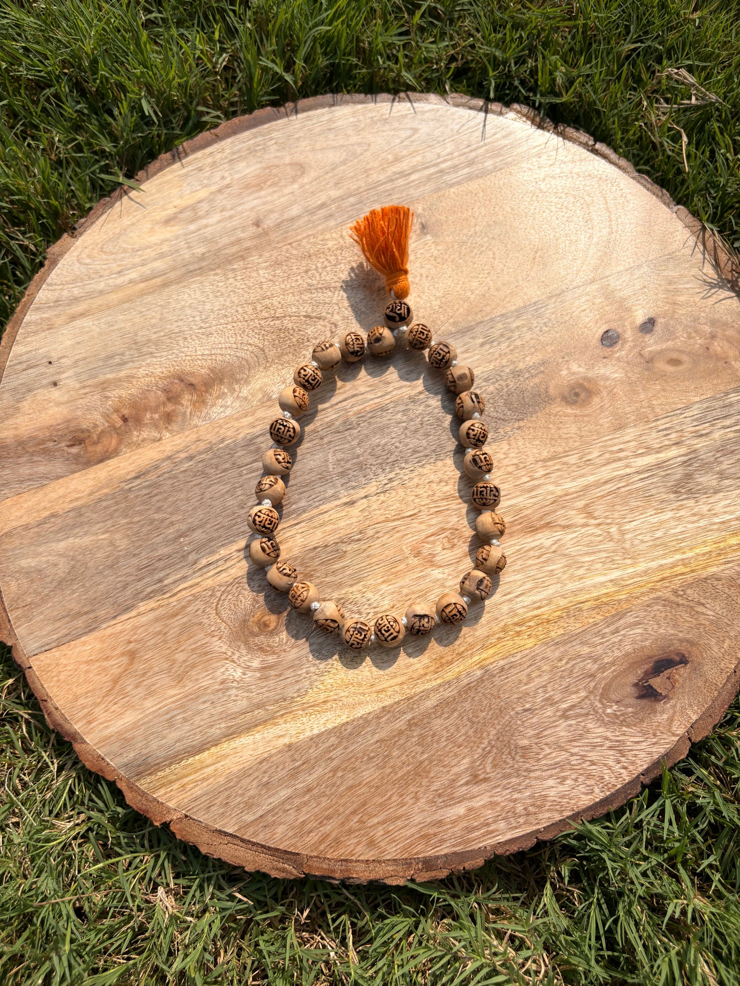 27+1 Beats pure Tulsi japa mala Radha name