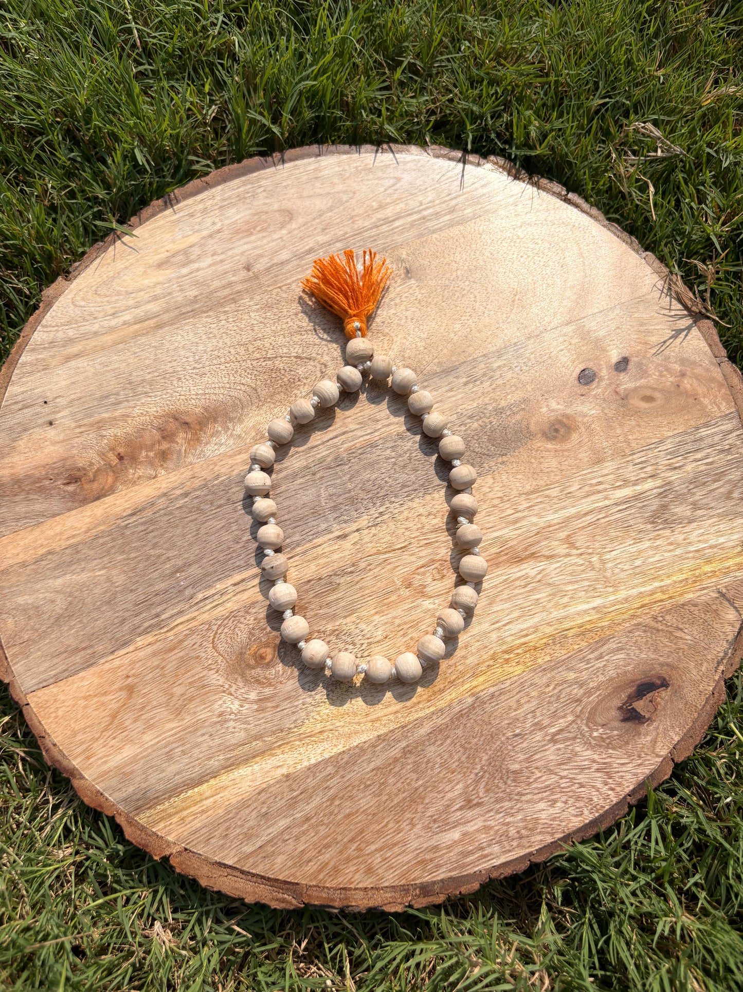 27+1 Beats Pure Tulsi japa mala 8 , 9 mm