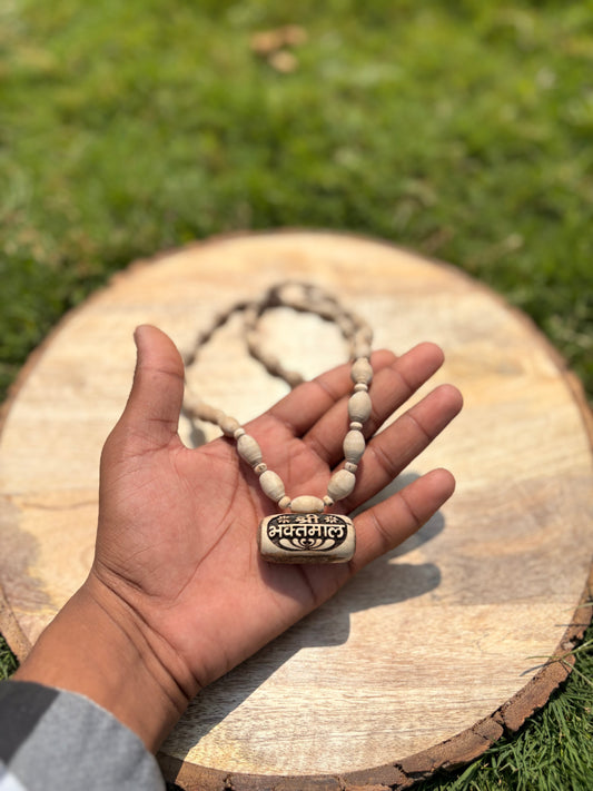 1 Pure Tulsi se nirmit mala & pure Tulsi se nirmit Shree bhaktmal locket