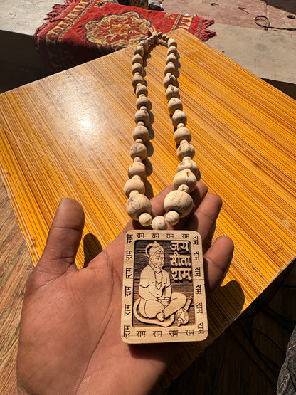 Big size pure tulsi mala & Big size Hanuma ji ka locket