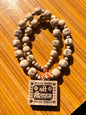 Big size Pure tulsi mala & Big size Shree Sitaram bhaktmal locket