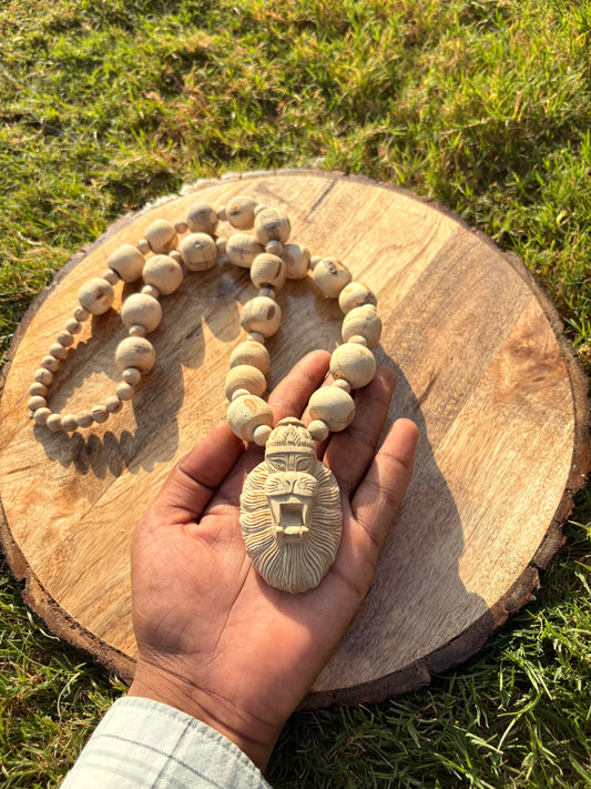 Pure Tulsi se nirmit big size mala & Narsing ji ka locket