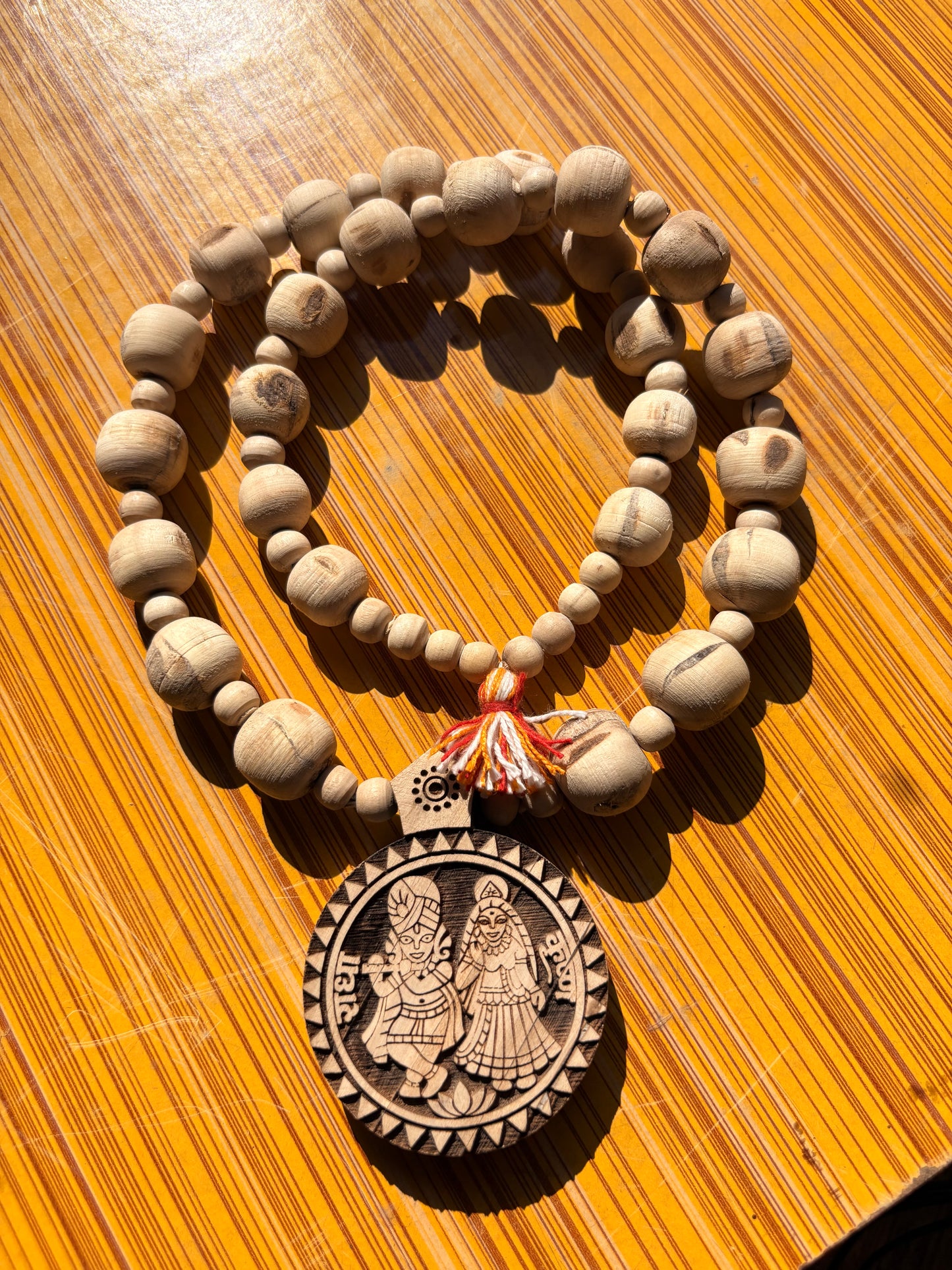 Big Size Pure Tulsi mala & Big size Pure Tulsi locket