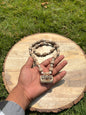 1 round Pure Tulsi mala Handcrafted Radha name & Pure Tulsi se nirmit Shree Bhaktmal locket
