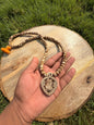 1 Round Pure Tulsi mala radha naam & Pure Tulsi se nirmit Radhakrishn locket