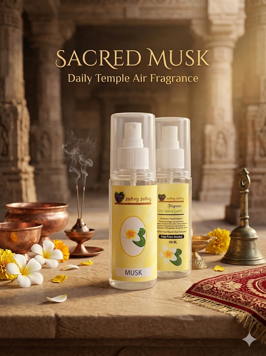 (Sacred Musk) Spiritual Air Fragrance – Natural & Alcohol-Free (100 ML)