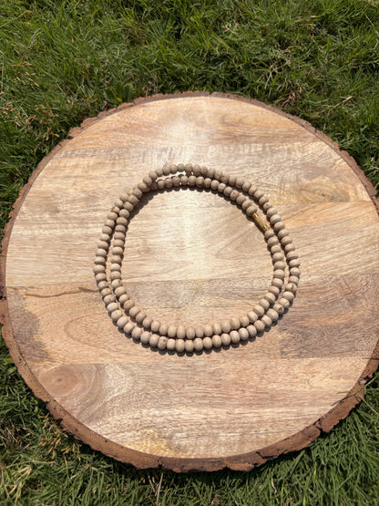 2 round Pure Tulsi mala Round beats 6 , 7 mm